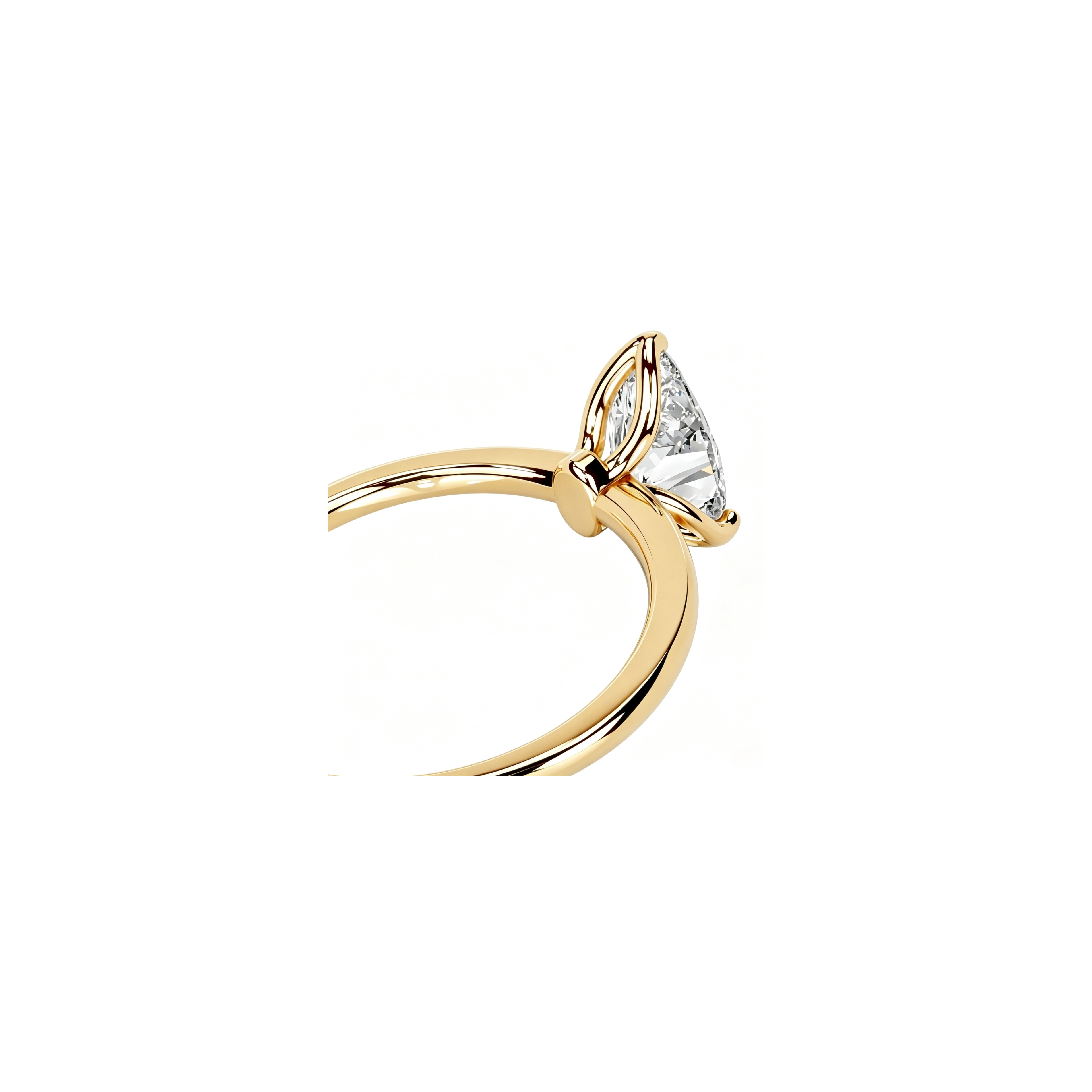 2ct Petal-Prong Ring