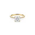 Cushion Pavé Halo Ring (2/3/3.5ct)