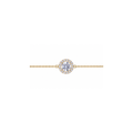 0.5ct Halo Chain Bracelet