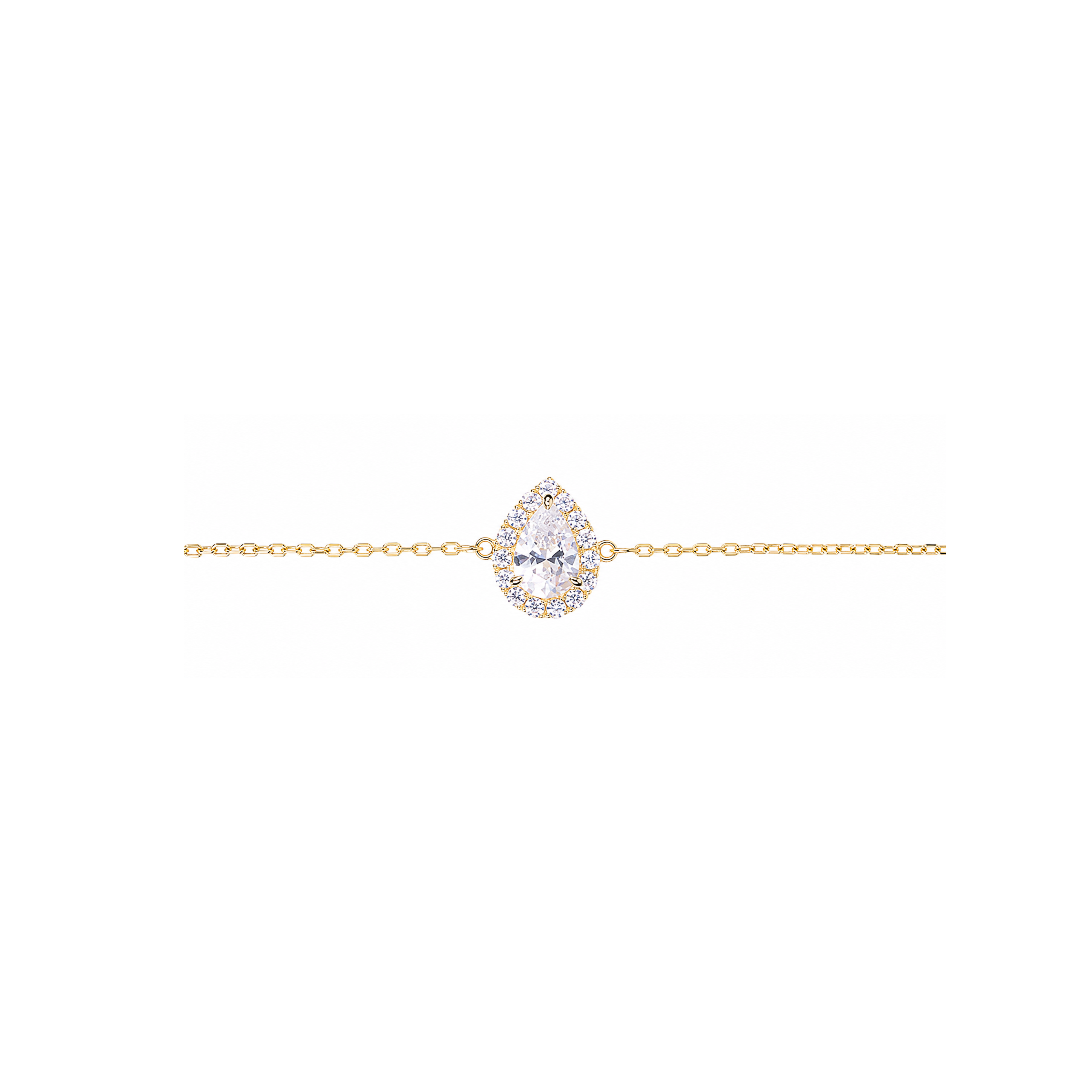 0.5ct Halo Chain Bracelet