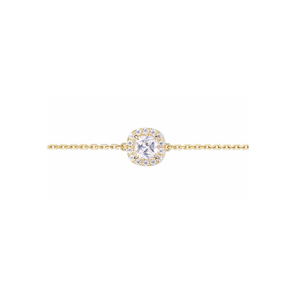 0.5ct Halo Chain Bracelet
