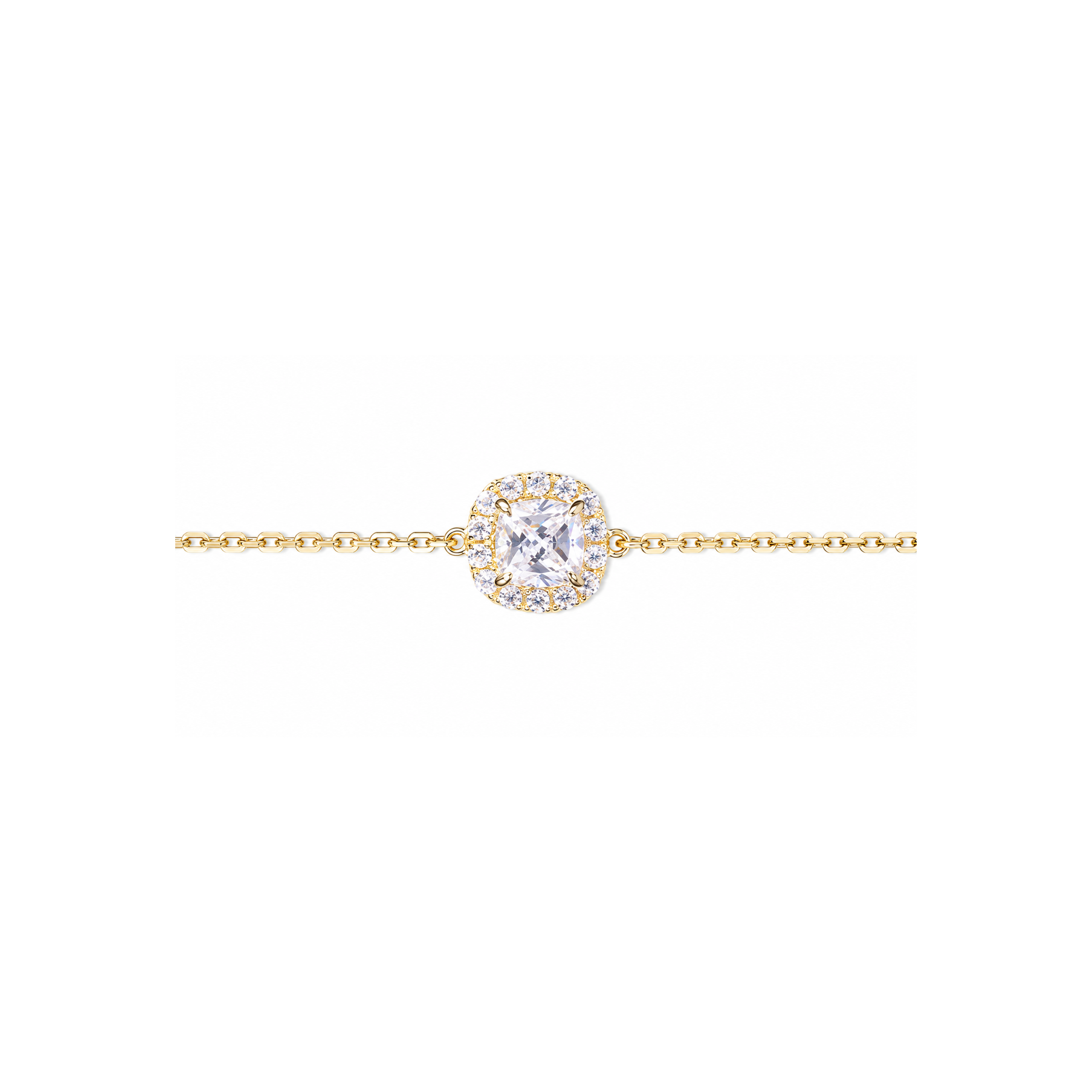 0.5ct Halo Chain Bracelet