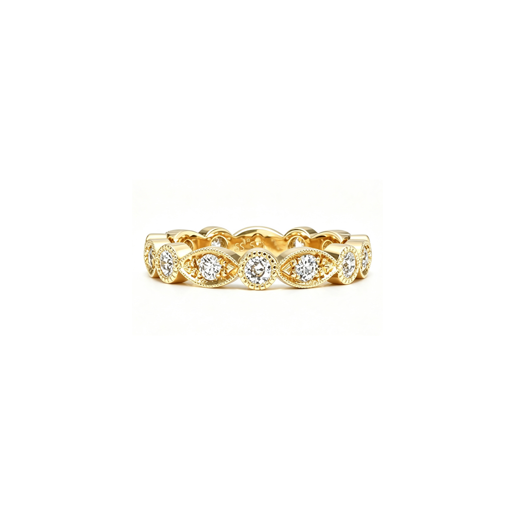 Marquise-Shaped Frame Band