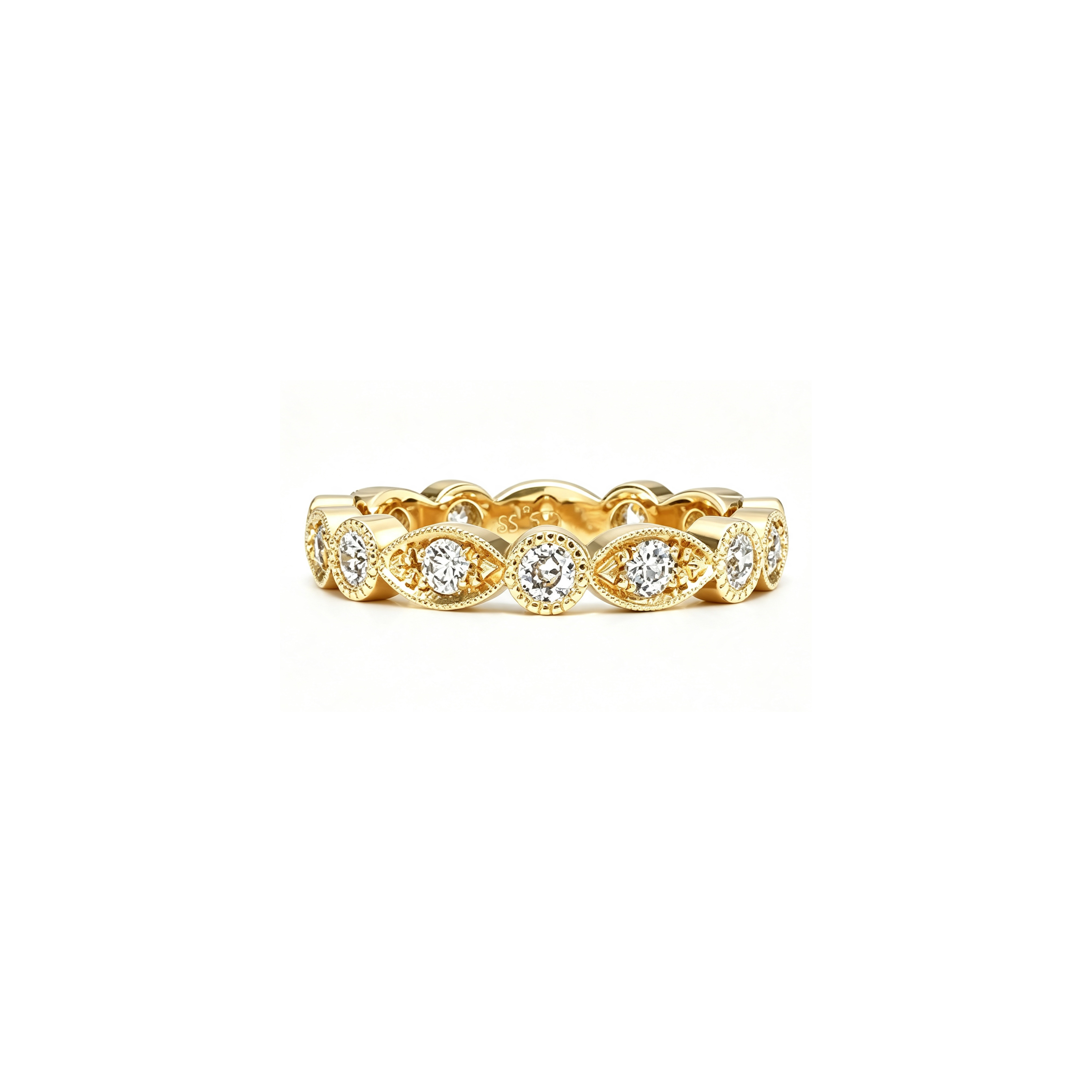 Marquise-Shaped Frame Band