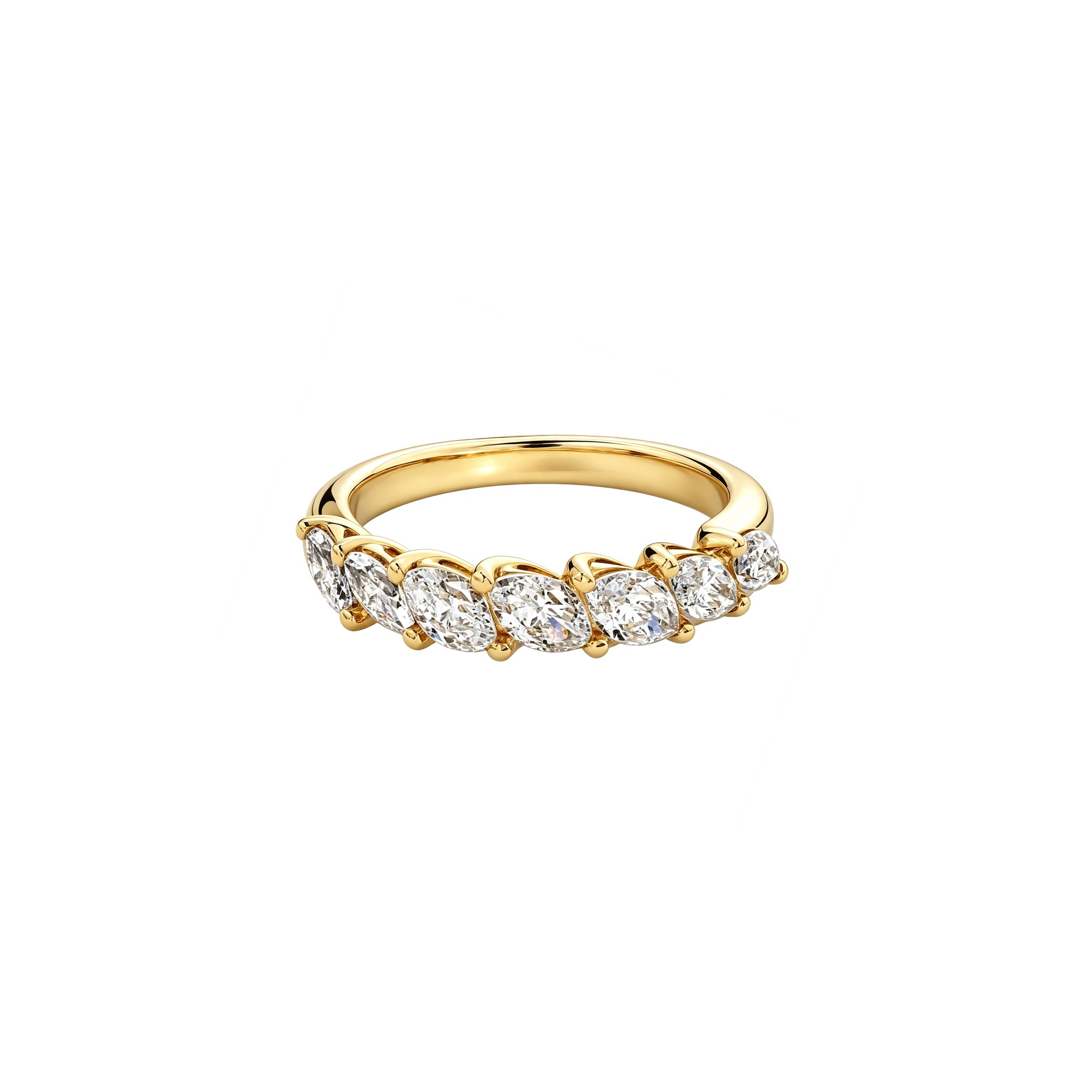 East-West Marquise Band