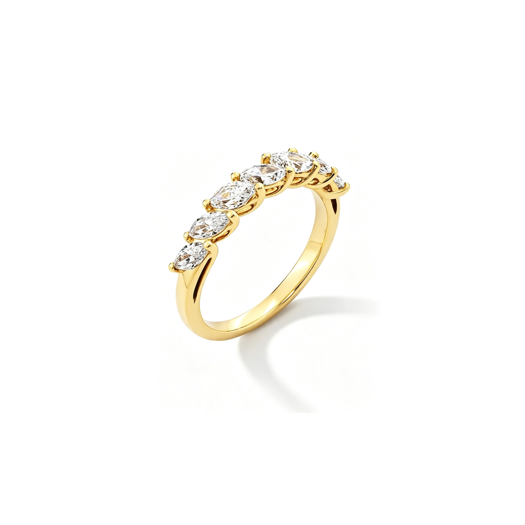 East-West Marquise Band