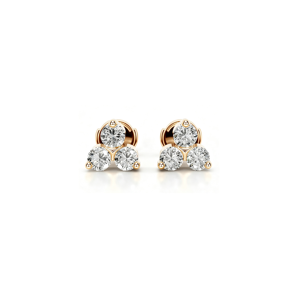 Starlight Clover Studs