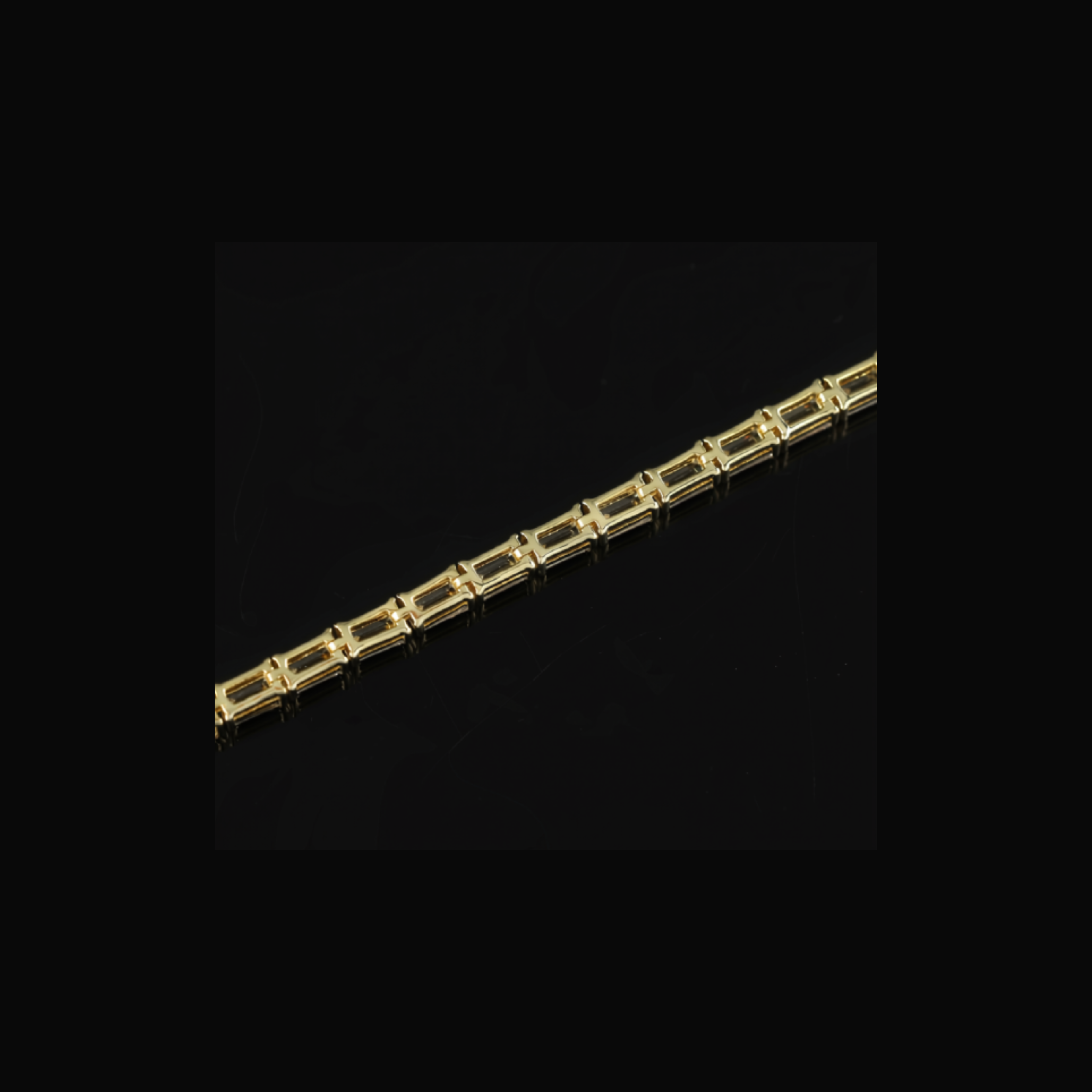 Linear Luxe Emerald-cut Bracelet