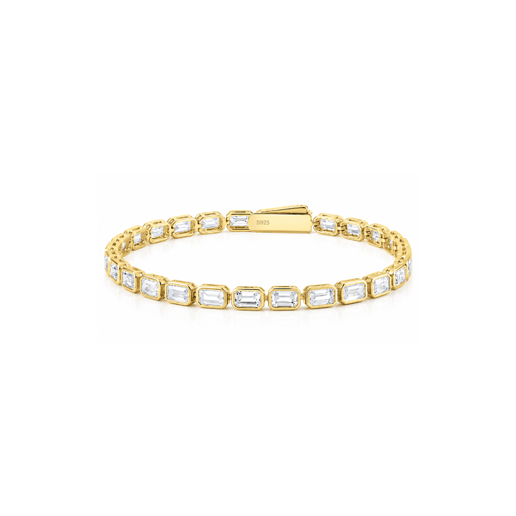 Eternal Amour Emerald Tennis Bracelet