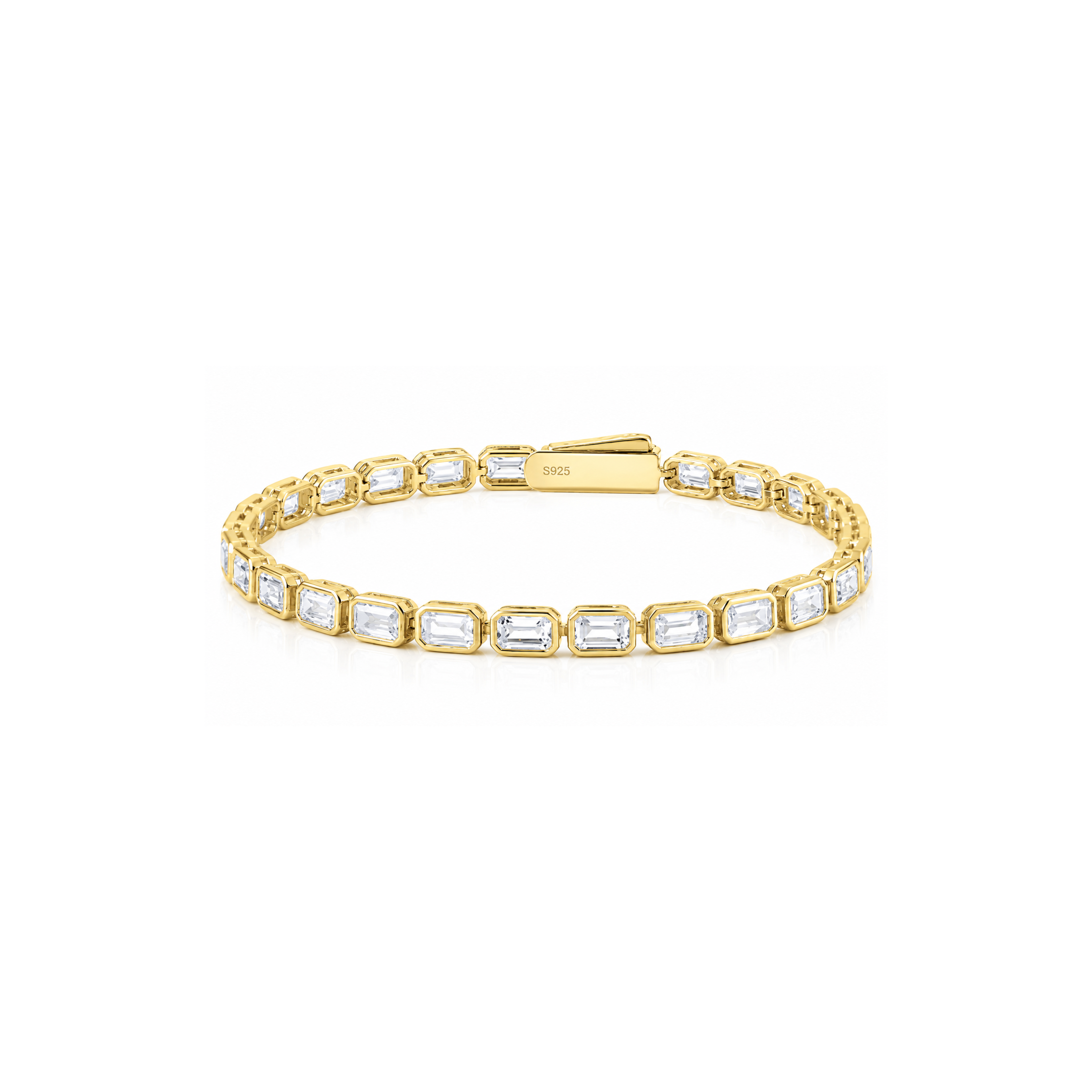 Eternal Amour Emerald Tennis Bracelet