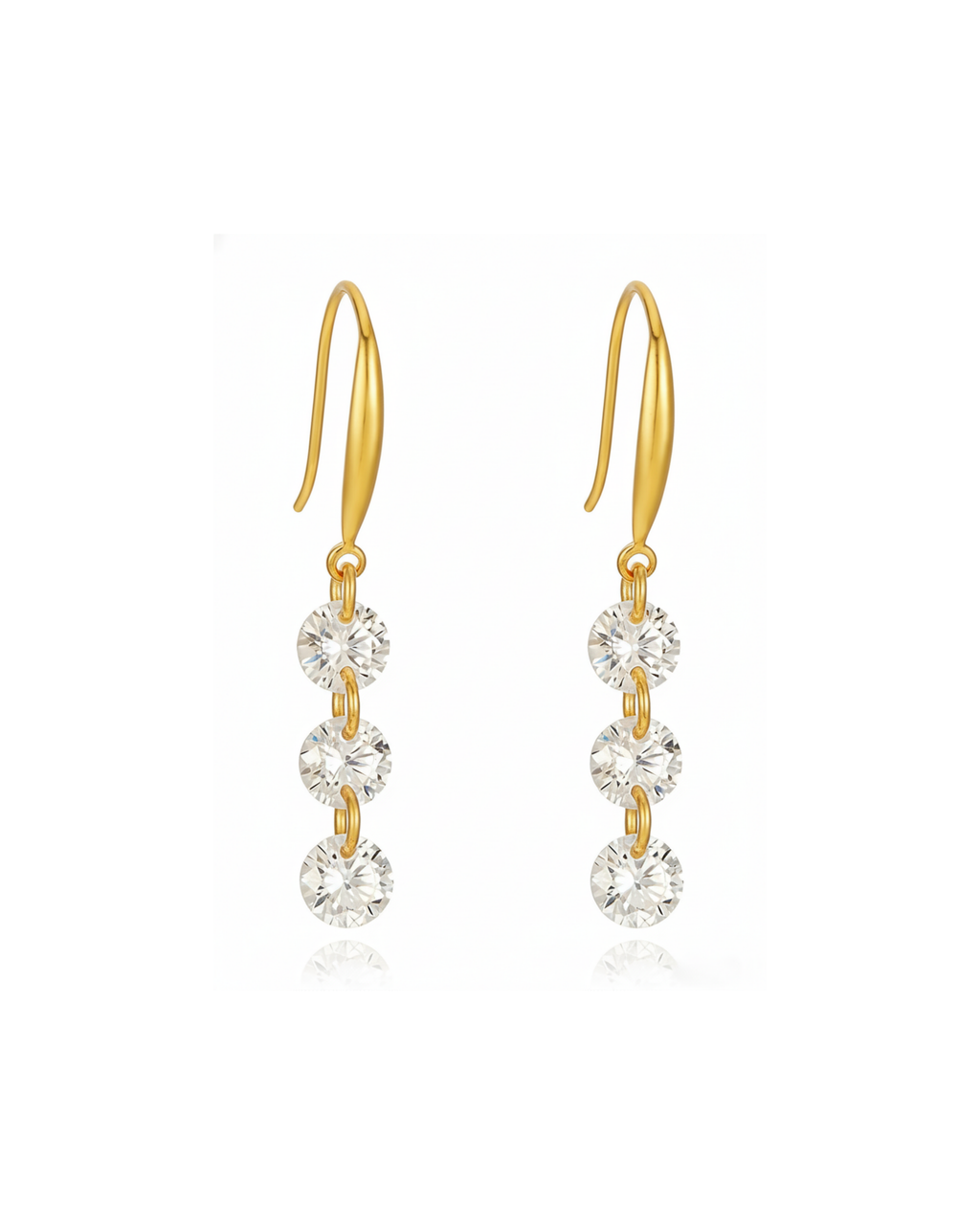 24K Gold Wishing Glow Earrings