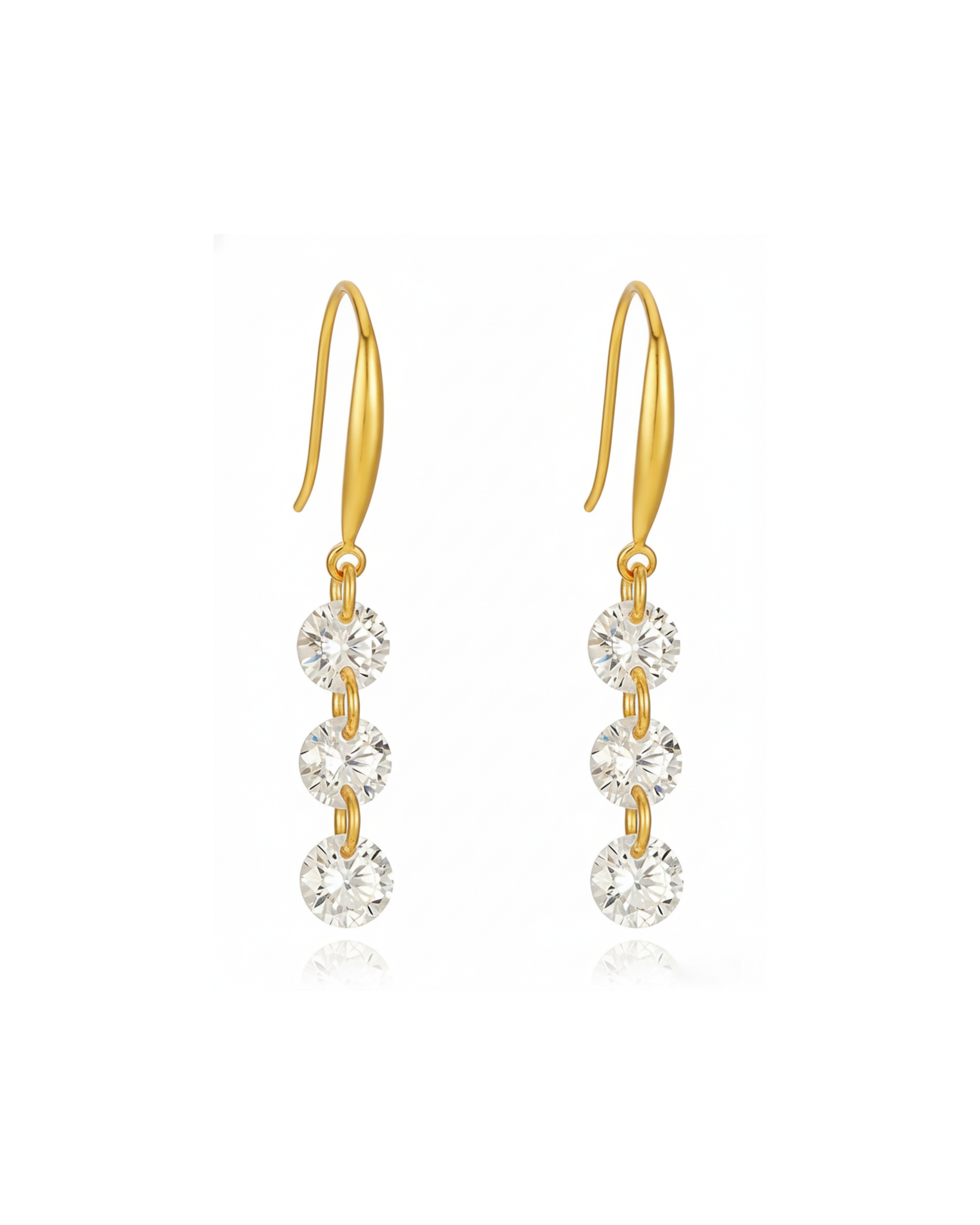 24K Gold Wishing Glow Earrings