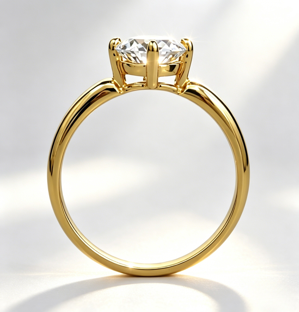 2ct Oval Chunky Ring