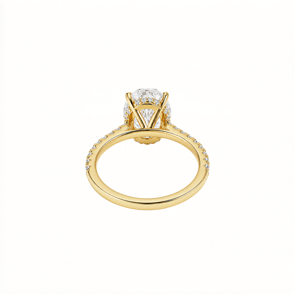 2ct Oval Stackable Ring Set (2-Piece)