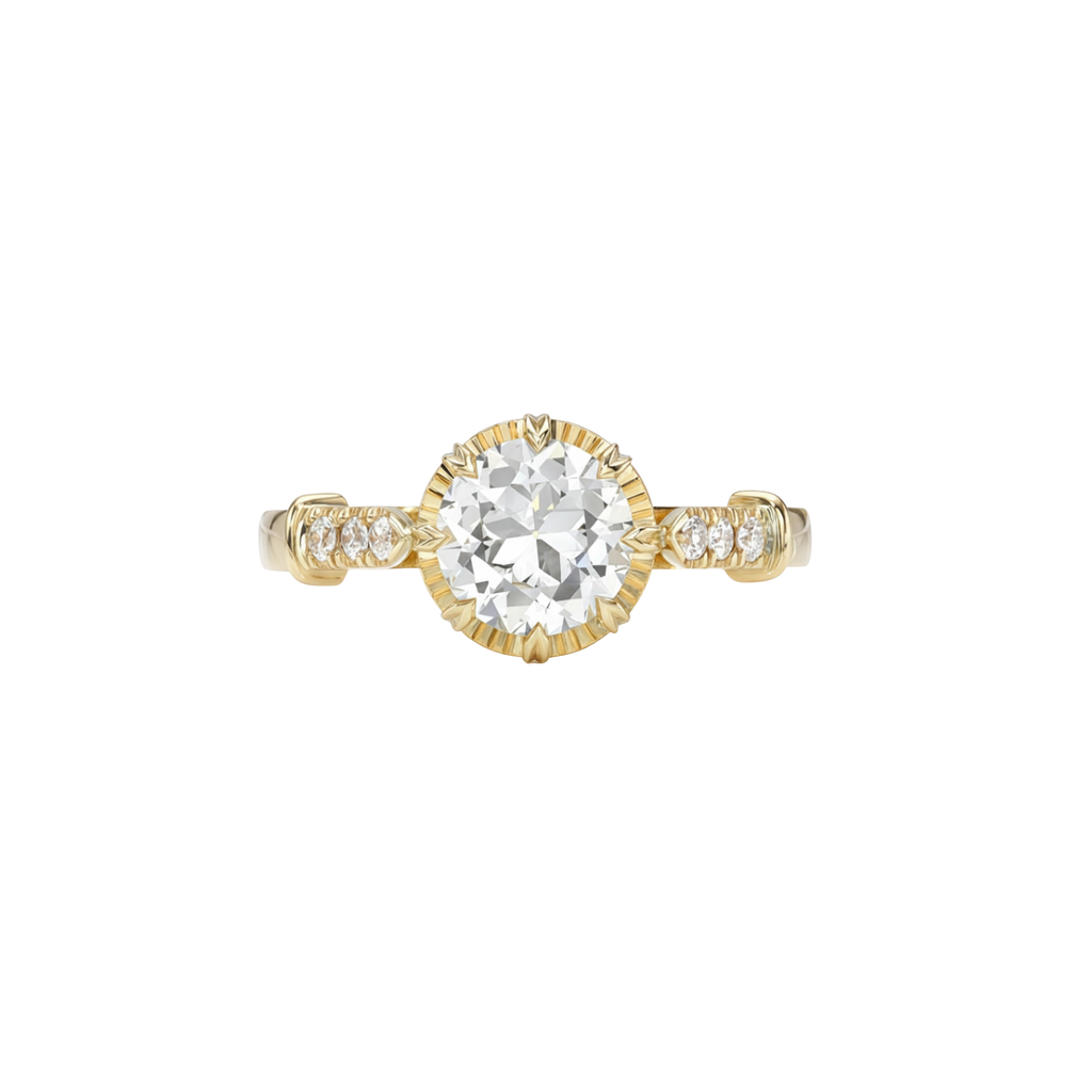 2ct Timeless Blossom Halo Ring
