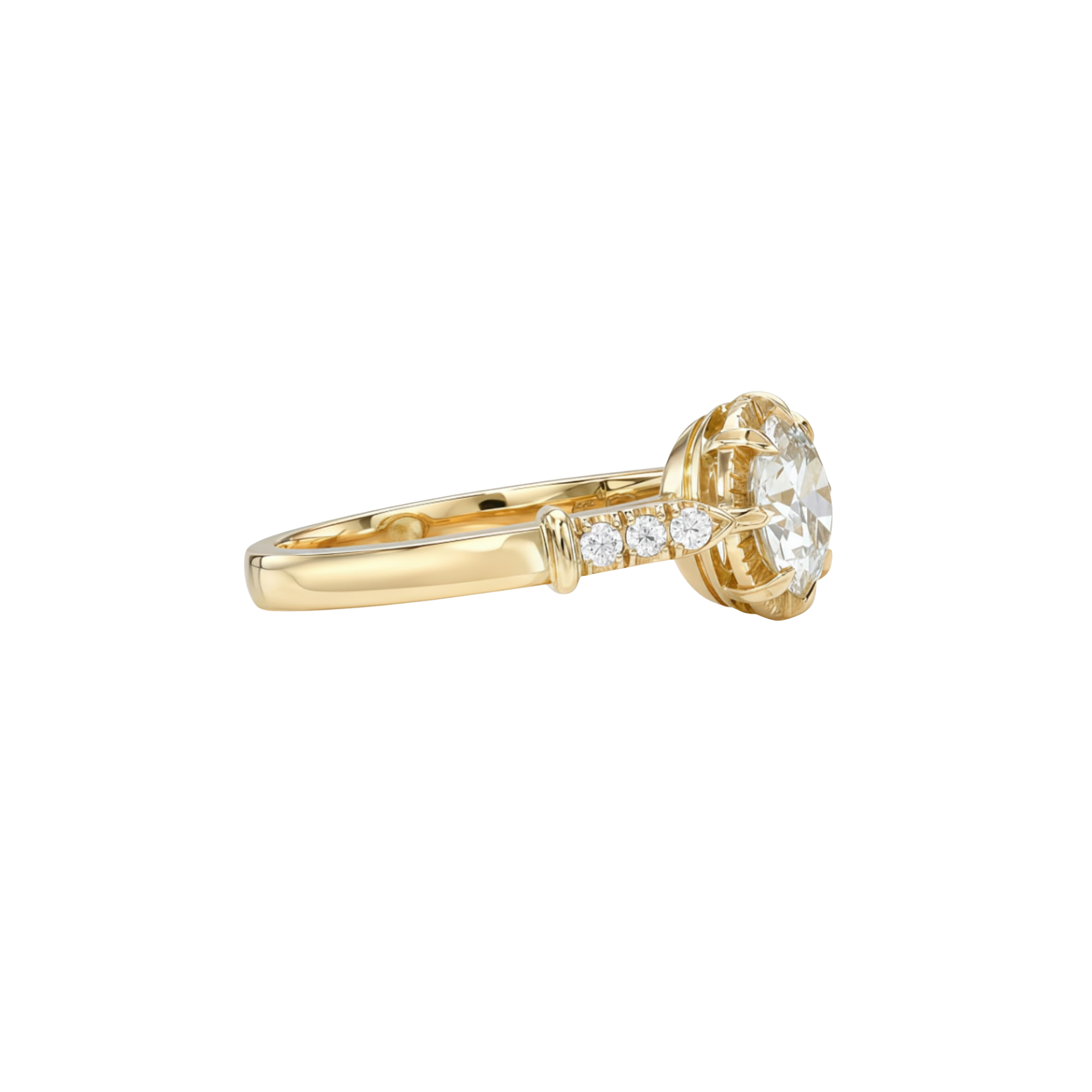 2ct Timeless Blossom Halo Ring