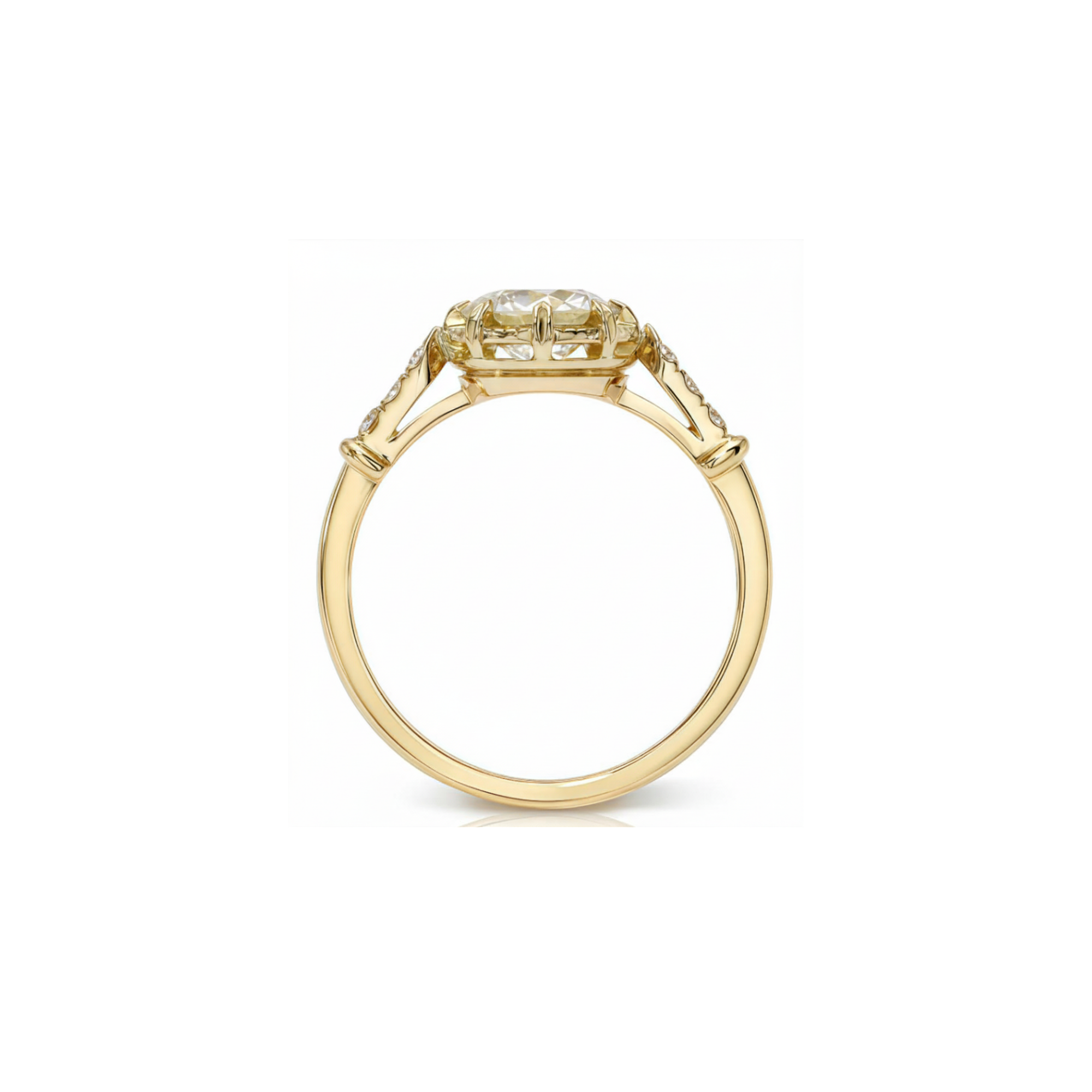 2ct Timeless Blossom Halo Ring
