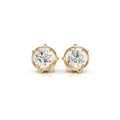 Radiant Round Earrings
