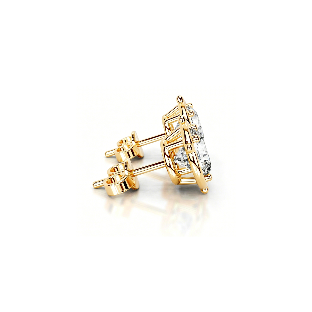Radiant Round Earrings