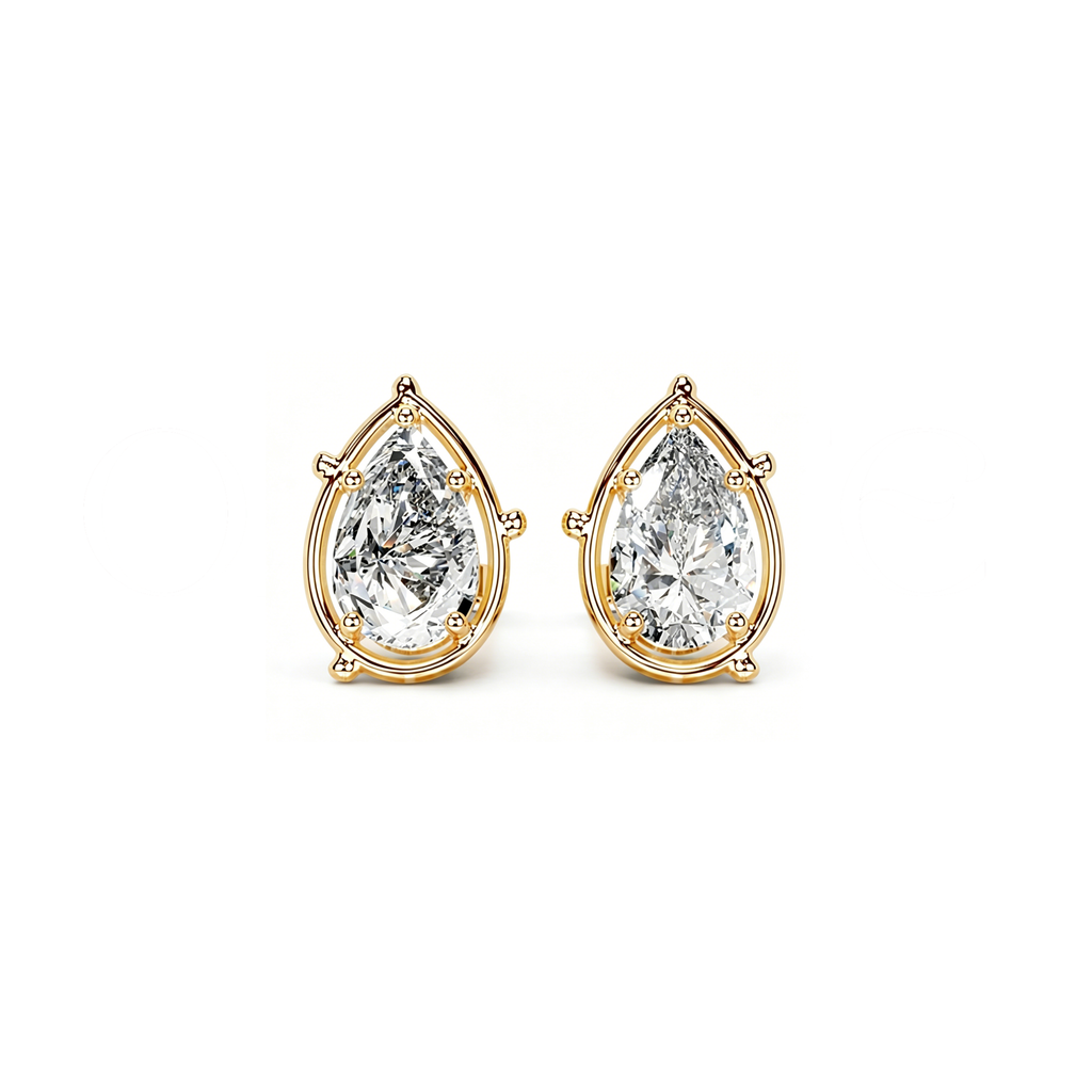 Radiant Pear Earrings