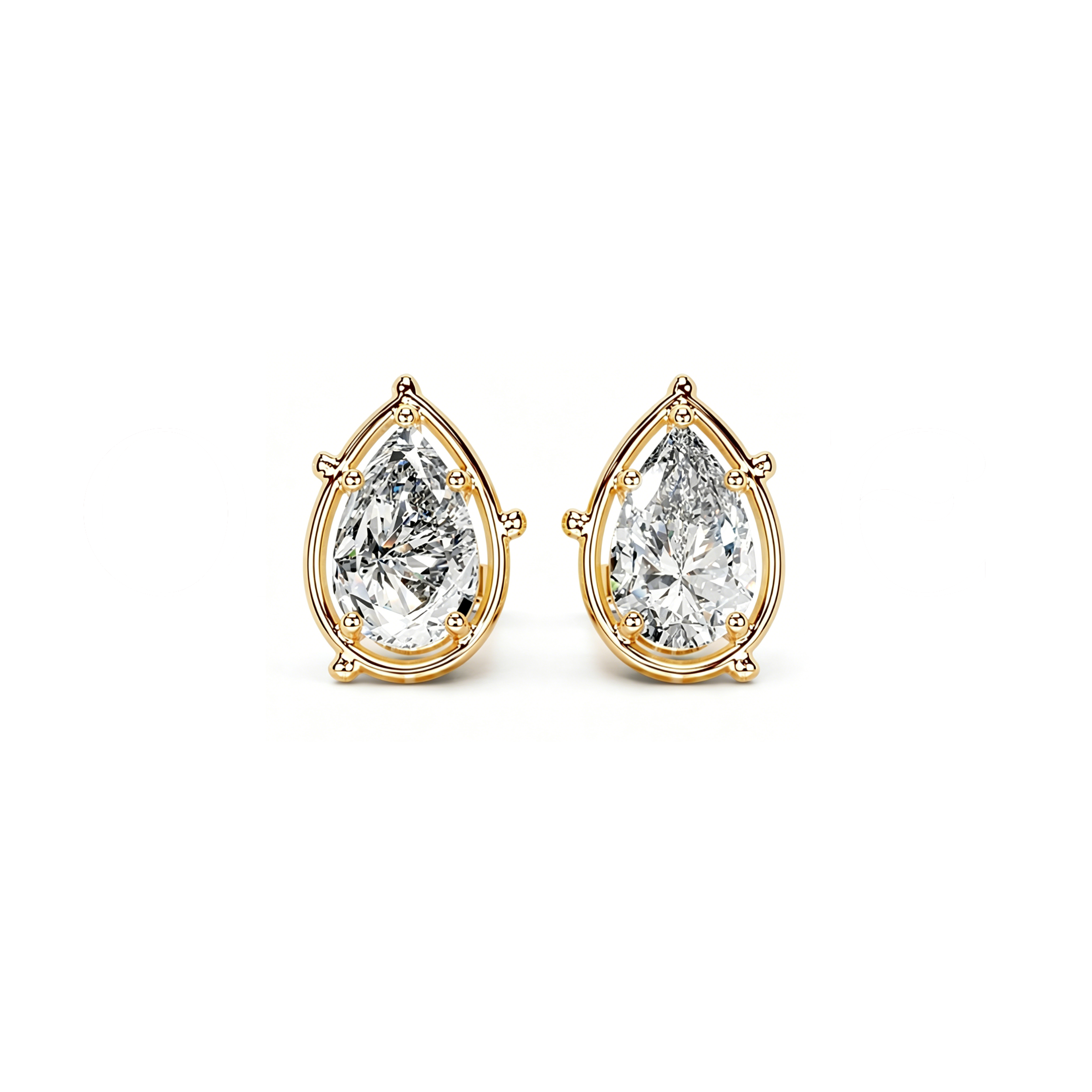 Radiant Pear Earrings