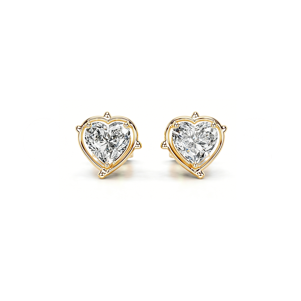 Radiant Heart Earrings