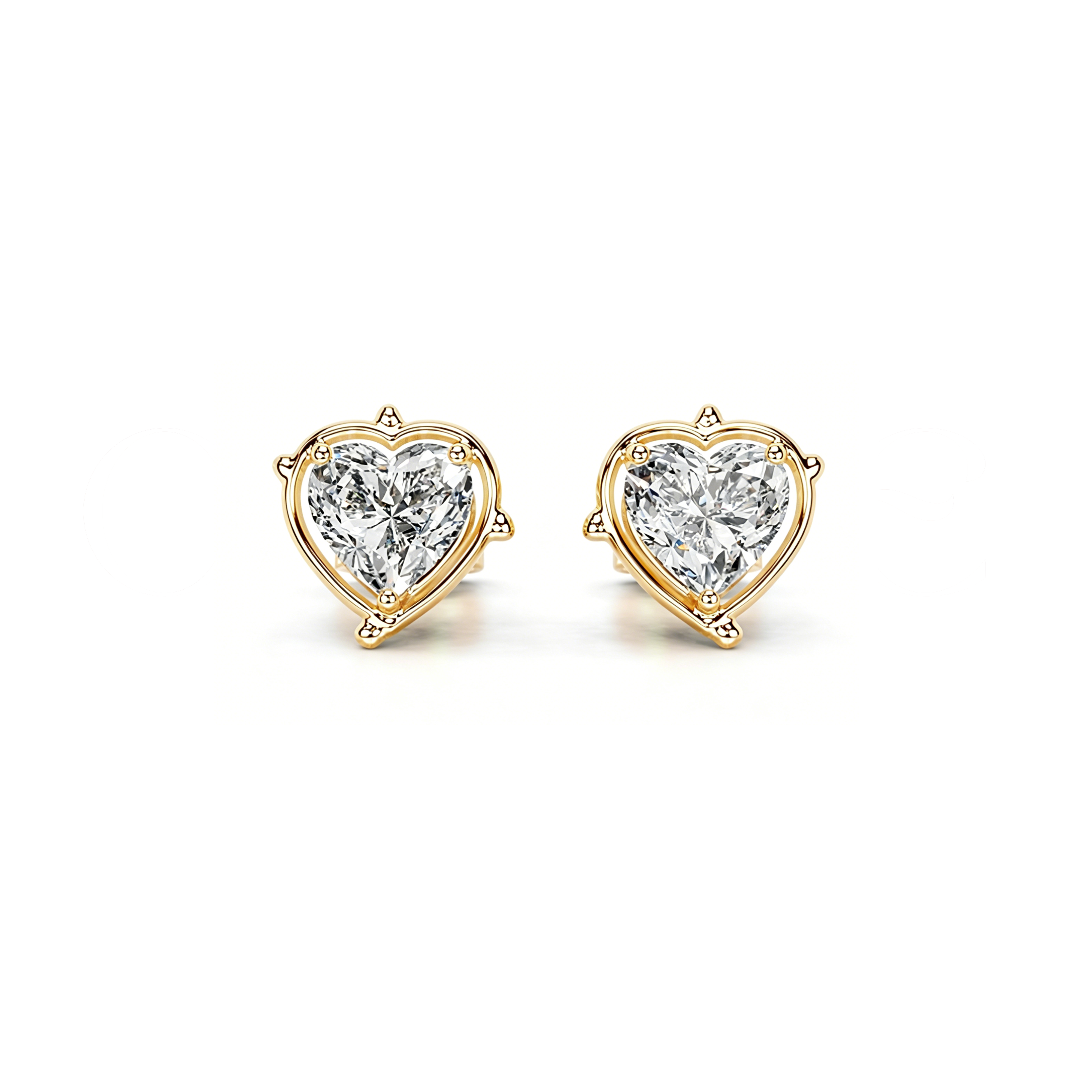 Radiant Heart Earrings