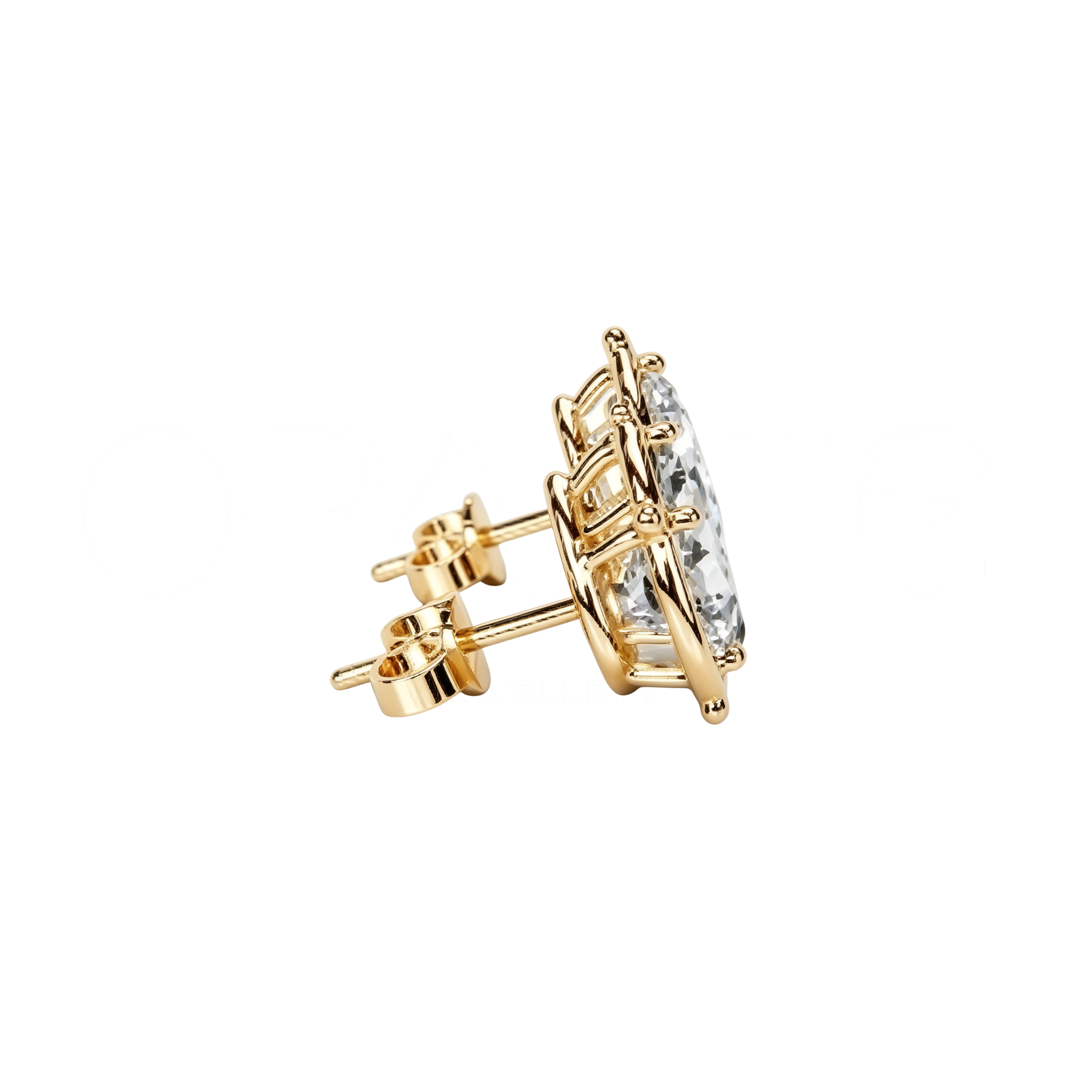 Radiant Oval Earrings