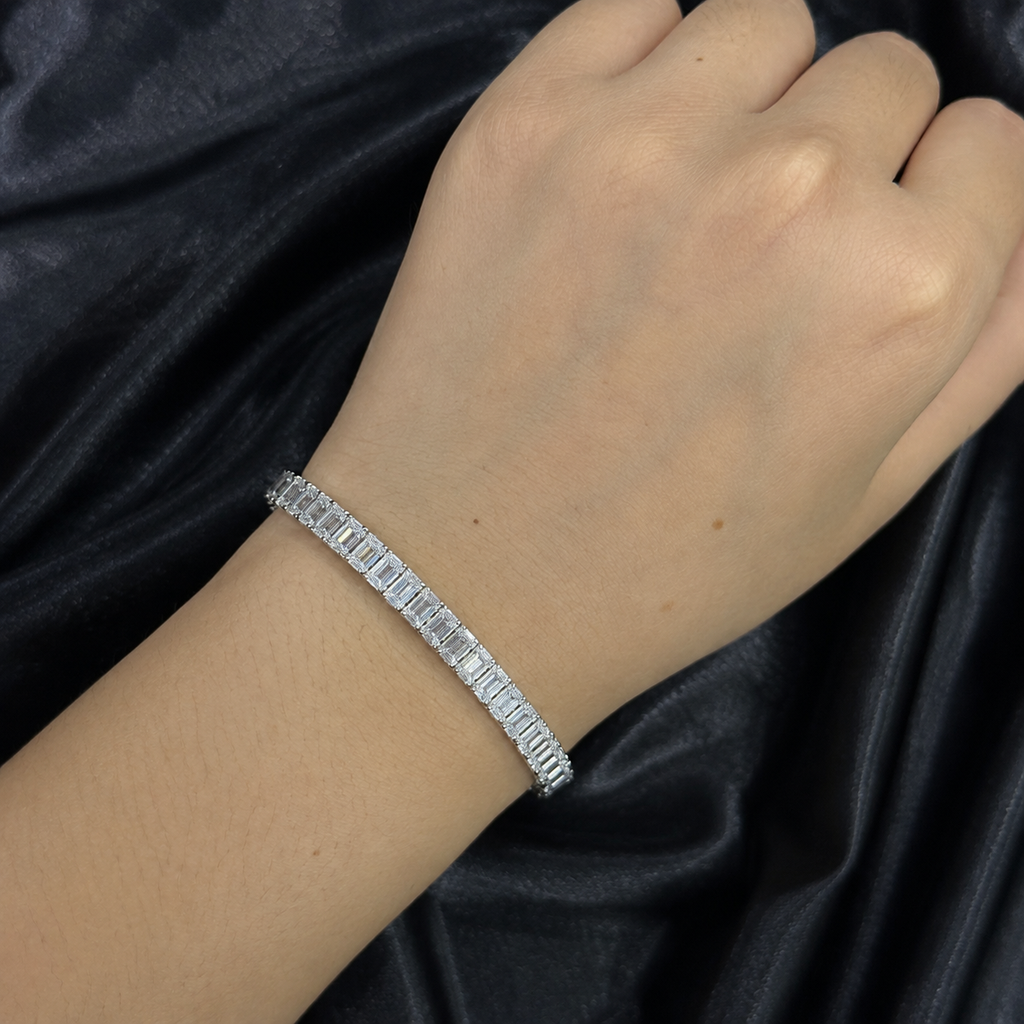 Classic Emerald-cut Bracelet